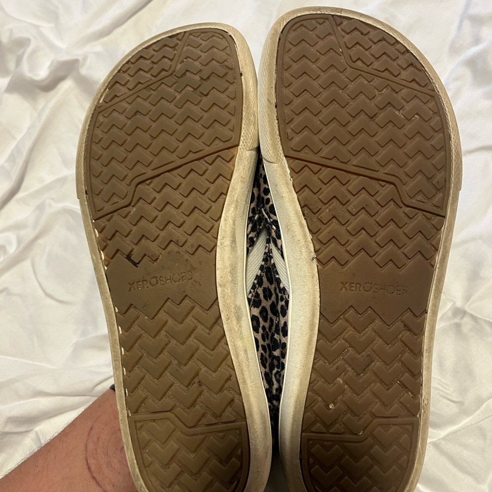 XeroShoes Leopard Canvas Slip-Ons - Picture 5 of 7